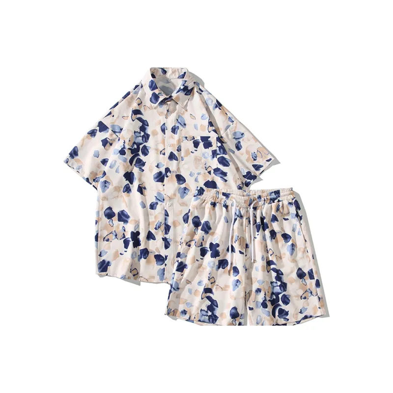 Fakeyoung Shirt Matching Set Unisex-0