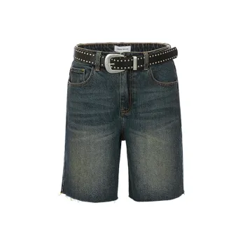 URBAN REVIVO Denim Shorts Women's Blue