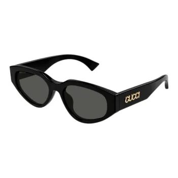 GUCCI Recycled Acetate Cat Eye Sunglasses Unisex Black