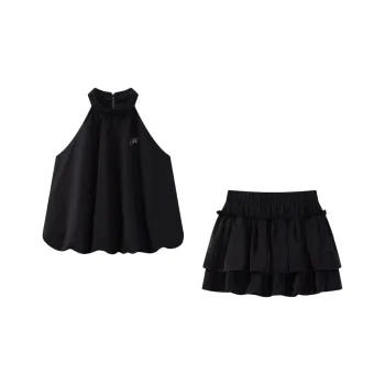 AURORA MUSE Skirt Set Women's Black
