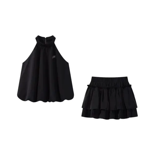 AURORA MUSE Skirt Set Women's Black