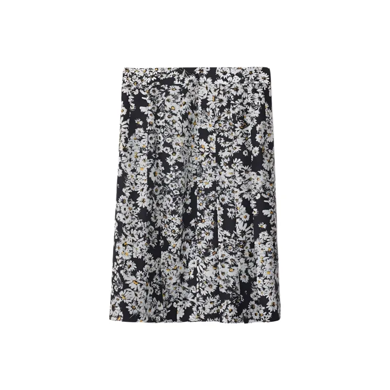 Burberry Casual Long Skirts Women's Black-0