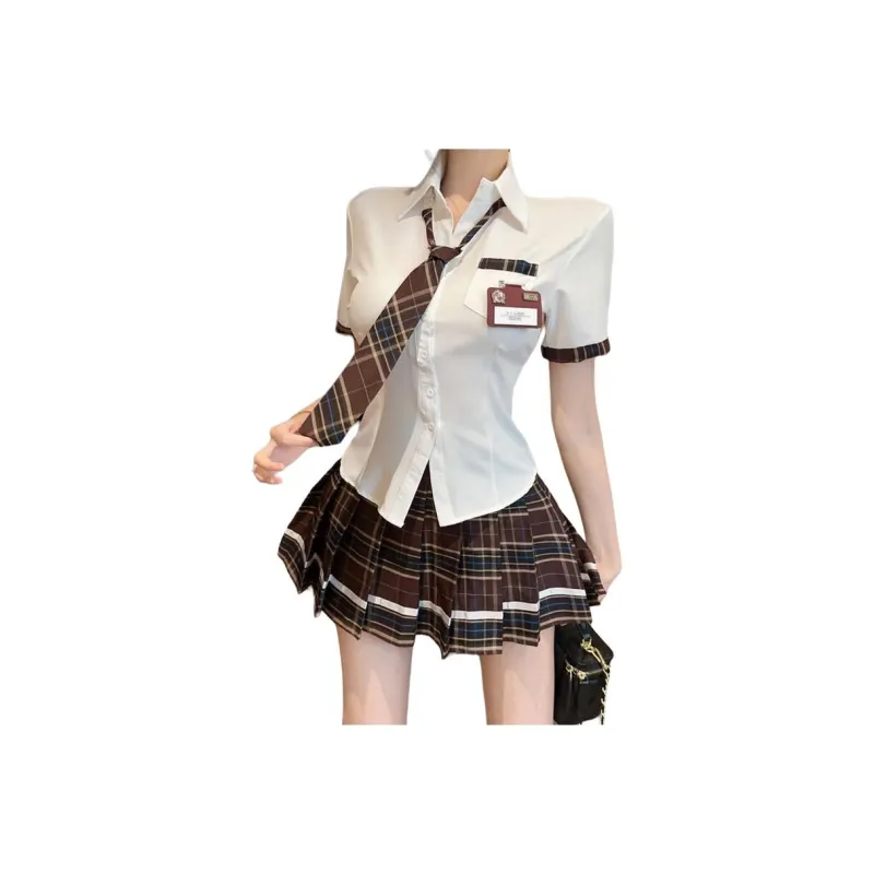 XIANSINIAO Two Piece Skirt Sets Women's-4