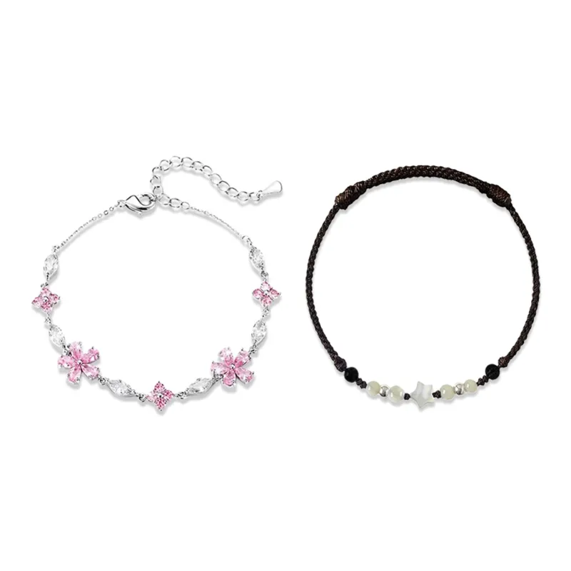 RINGLOVE Alloy Rope Bracelets Women's-0