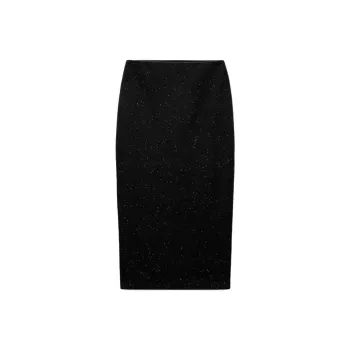 ZARA Casual Long Skirt Women's Black