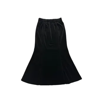 ZAZN Casual Long Skirts Women's Black