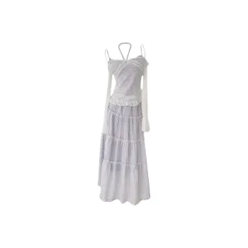 YGPRW Skirt Set Women's Purple Set