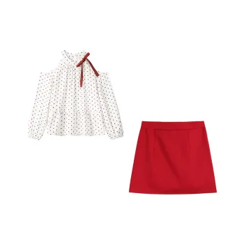 PLANE DRIFT Two Piece Skirt Sets Women's