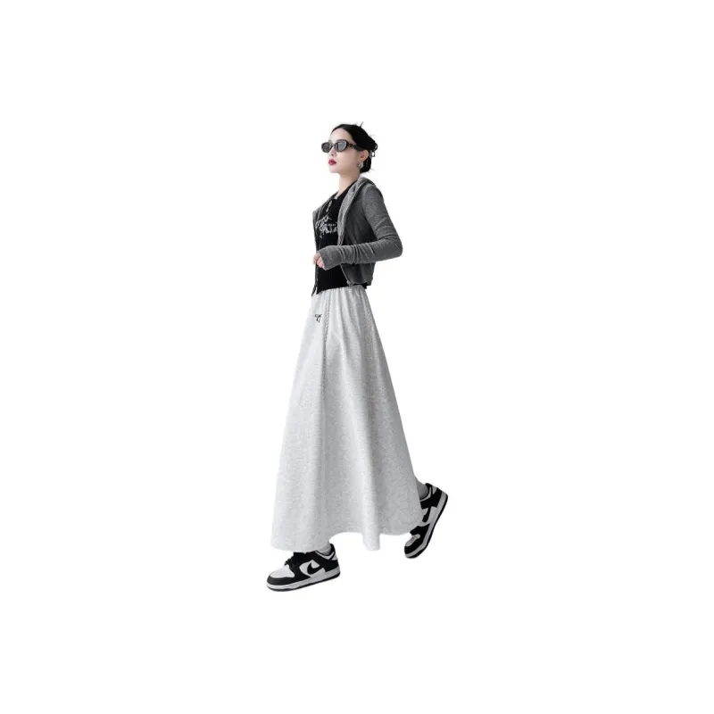 MPOX Casual Long Skirts Women's-8