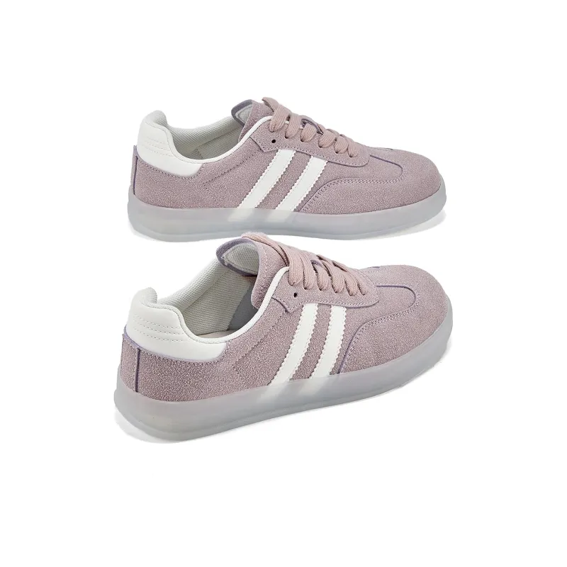 La Chapelle Slip Resistant, Abrasion Resistant, Lightweight Low Top Casual Shoes Women's Purple-4