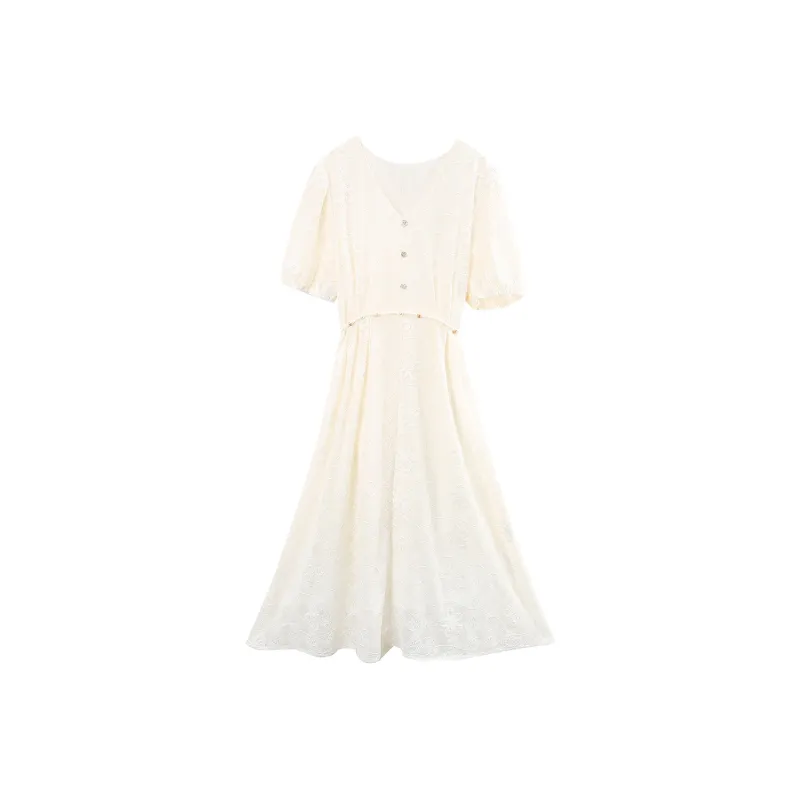 A Paradise For Awakening Short Sleeved Dress Women's-0