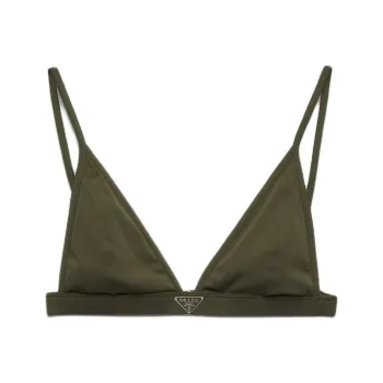 PRADA SS24 Bikini Women's Green Camouflage