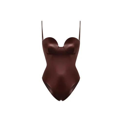 MAGDA BUTRYM One-piece Swimsuit Women's Chocolate Brown
