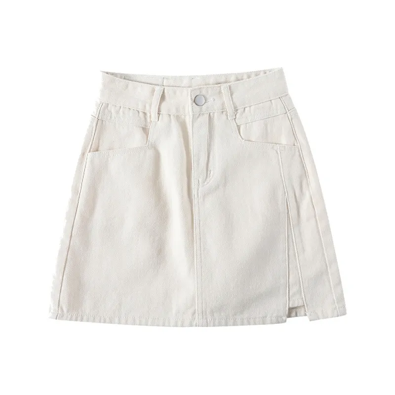 Cotton Gene Denim Short Skirts Women's-0