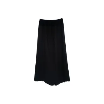 CHARM PICK Casual Long Skirts Women's Black