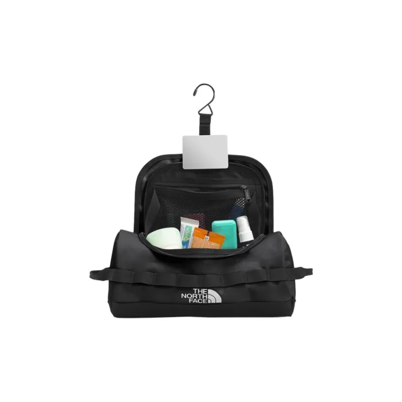 THE NORTH FACE Polyester Storage Bag Unisex Black White Color Scheme-4