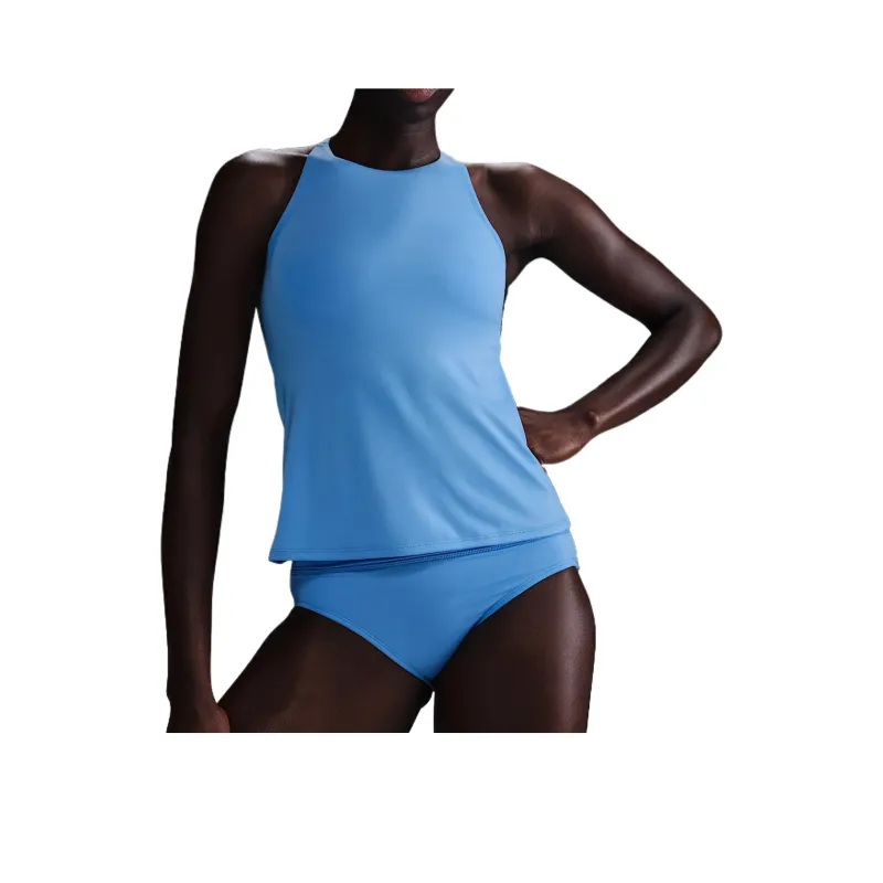 Nike Swim Essential Women's Lace Up High Neck Tankini-0