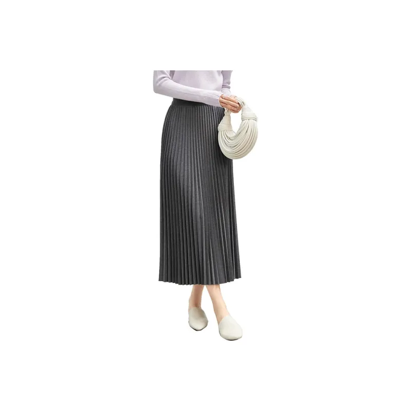 SENTUBILA Casual Long Skirts Women's-0