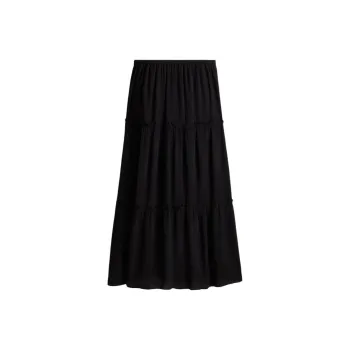 H&M Casual Long Skirts Women's Black