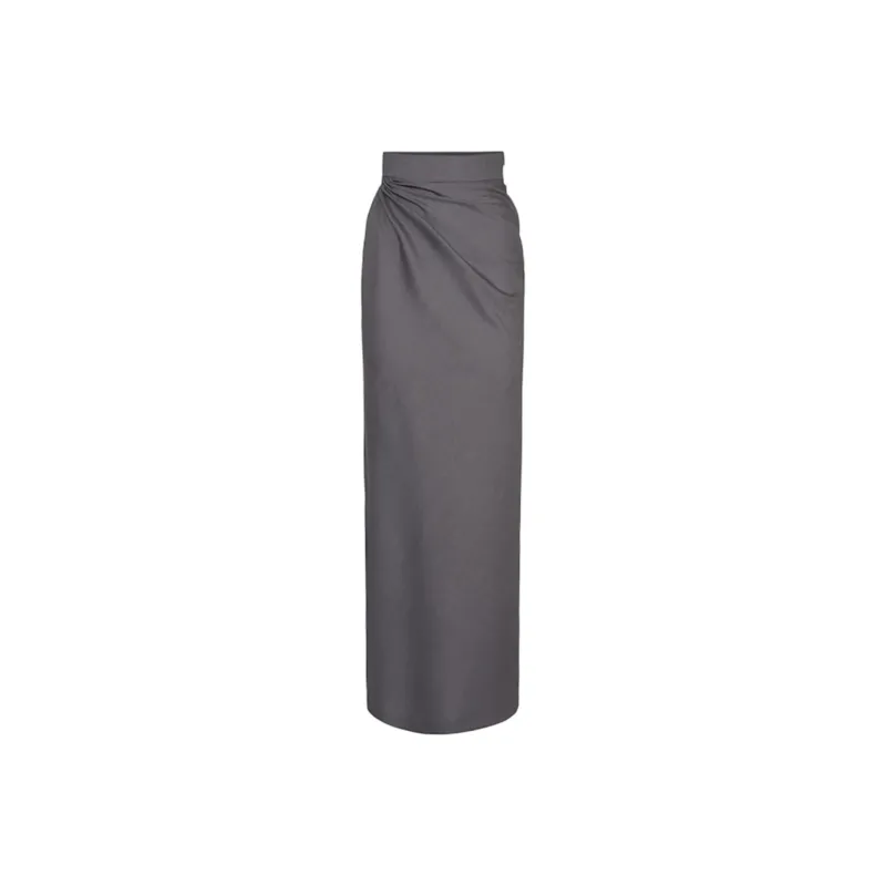 MaxMara Draped High Waisted Skirt-0