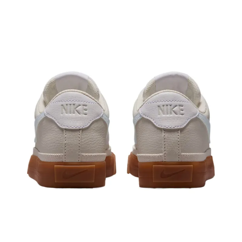 Nike Court Legacy Low Phantom Gum Yellow White Women's-4