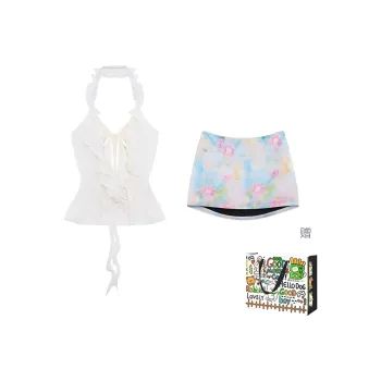 HAPG Two Piece Skirt Sets Women's