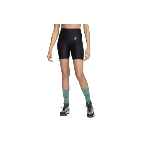 Nike 'White Rapids' Women's Dri FIT Adv Mid Waisted 7' Biker Shorts With Pockets