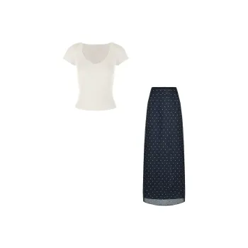 RTNH Two Piece Skirt Sets Women's