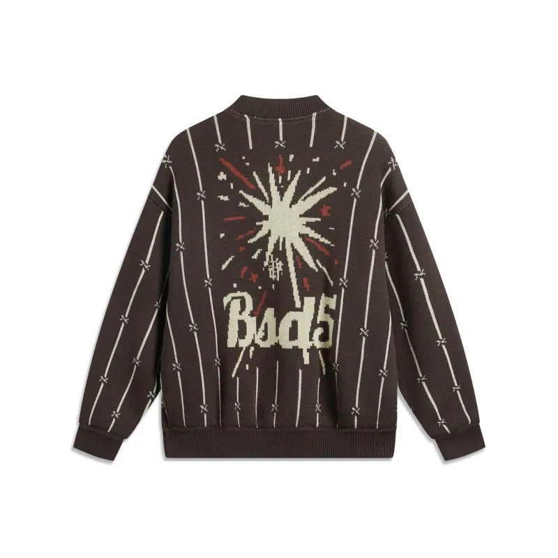 LiNing Jackets & Coats Men's Coffee Brown/Milk Cake Yellow-0