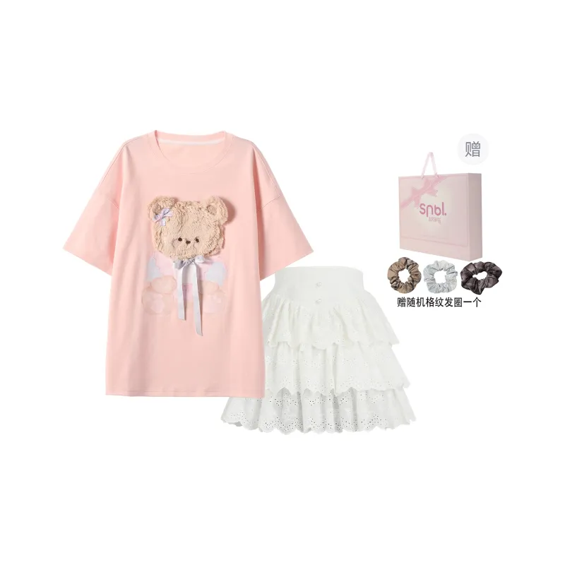 SNBL Two Piece Skirt Sets Women's-7