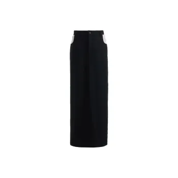 Yohji Yamamoto Casual Long Skirt Women's Black