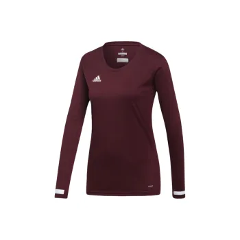 Adidas Soccer Jerseys Women's Preppy Style Burgundy Red