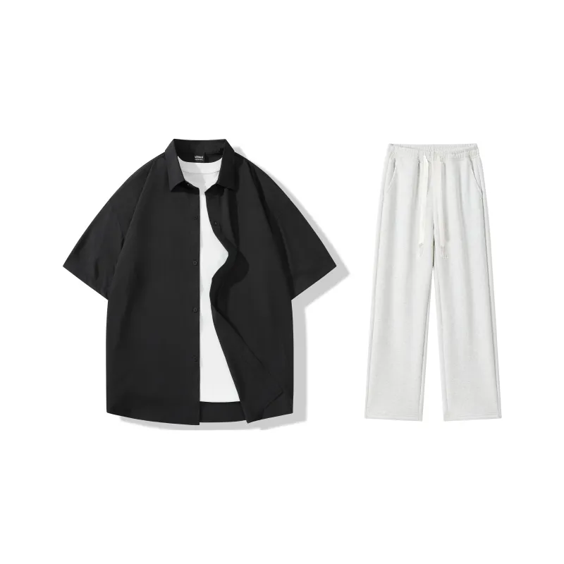 LA'T.WEEKEND Shirt Matching Set Unisex-64