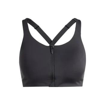 Adidas Free Shipping With AdiClub Tlrd Impact Luxe High Support Zip Bra