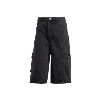 Adidas Originals ADILENIUM Denim Shorts Women's Black