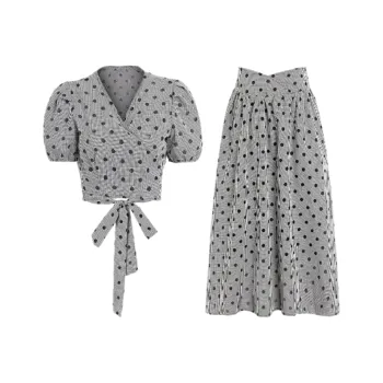 ABBY GODDESS Skirt Set Women's Gray
