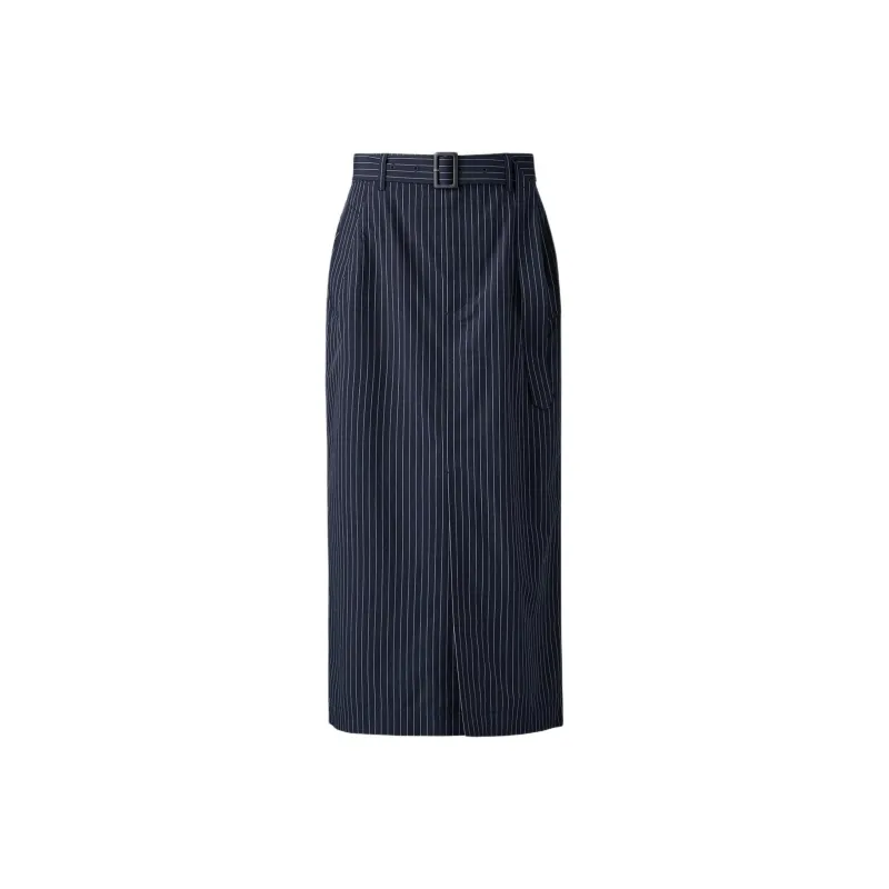 UNIQLO x Clare Waight Keller C Collection SS25 Casual Long Skirt Women's Indigo-0