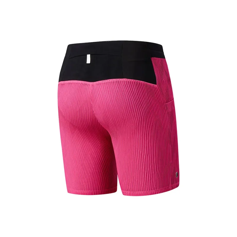 QIAODAN Feiying Sports Shorts Women's Smart Pink/Purple Black-1