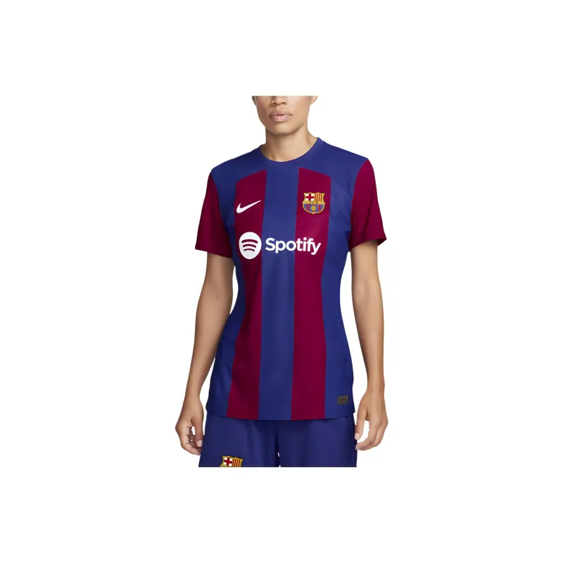 Nike F.C. Barcelona 2023/24 Match Home Soccer Jerseys Women's Royal Blue/Noble Red/White-0
