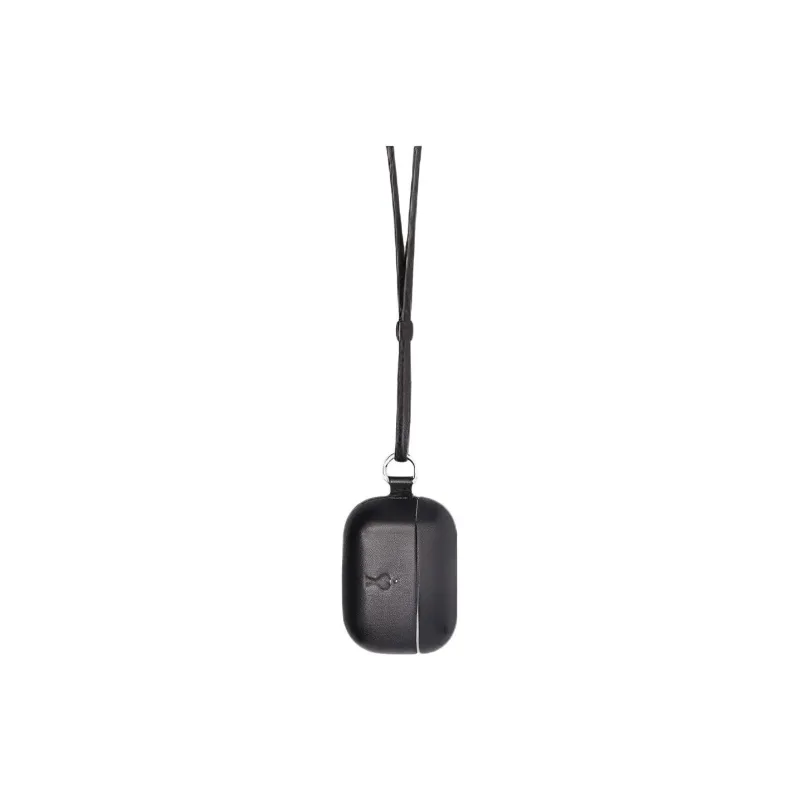 AMIPARIS Leather Earphone Case Women's Black-0