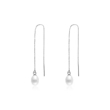 LAOMIAO Pearl Drop Earrings Women's