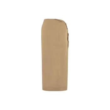 Jacquemus Casual Long Skirts Women's Khaki
