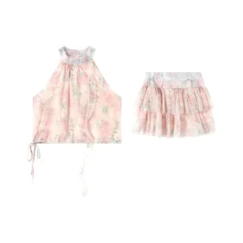 PLANE DRIFT Skirt Set Women's Pink