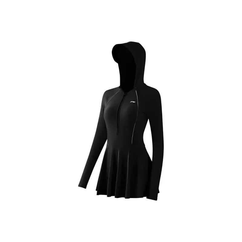 LiNing Sports Series Swim Dresses & Skirts Women's Black-0