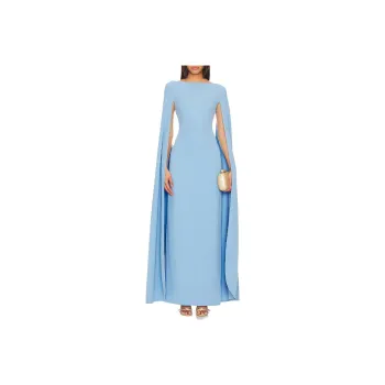 SOLACE LONDON Evening Dress Women's Light Blue