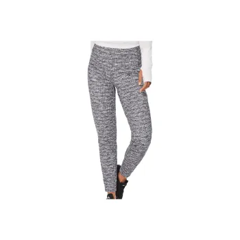 Lululemon Run On Athletic Trousers Mid-Rise Women's Black White