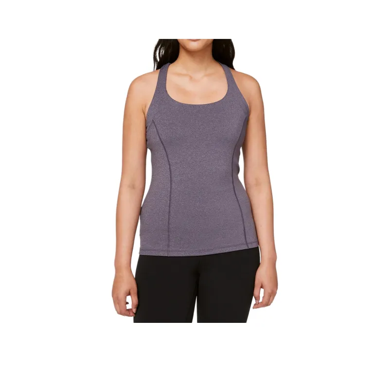 Lululemon Cross It Off Sport Vests Women's Mixed Graphite Purple-0