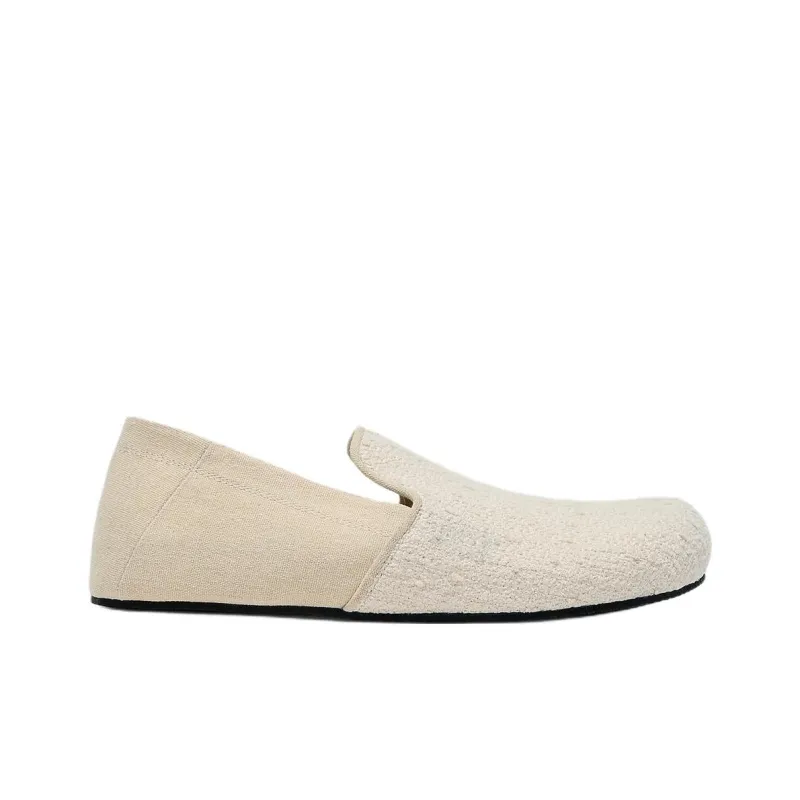 LINFANGLU x ZARA Casual Shoes Men's Light Beige Yellow-1
