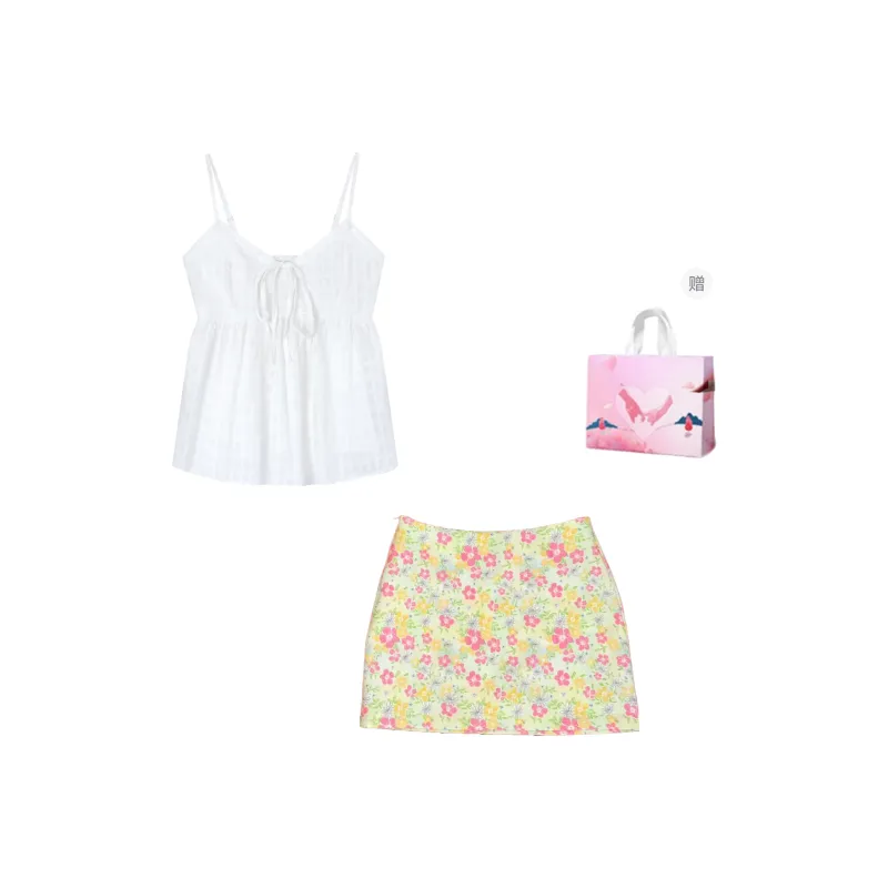 MTHE Two Piece Skirt Sets Women's-6