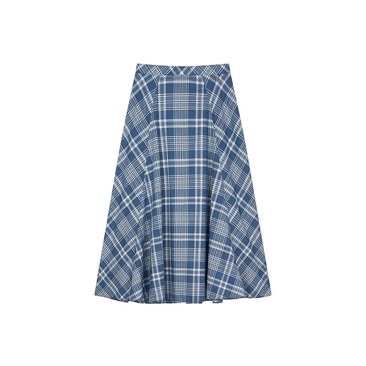 Teenie Weenie Casual Long Skirt Women's Blue-0